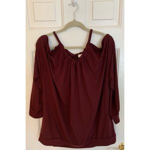 Cold Shoulder Blouse